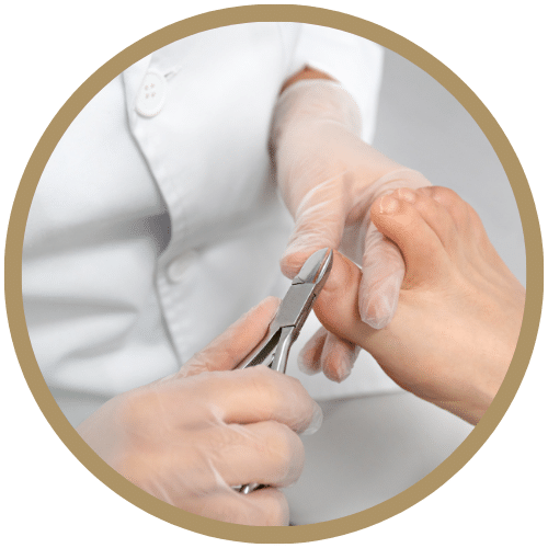Corte y fresado de uñas profesional